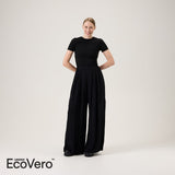 Pleated Wide Leg Pants -Housut | Licorice Aikuisten housut Metsola