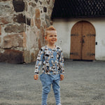 Pocket Pants | Frosty Blue Housut Winter Wonders