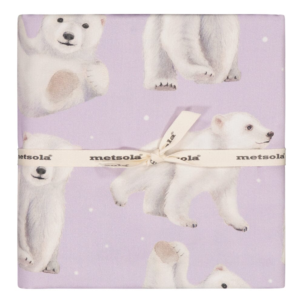 Polar Bears -Pussilakanasetti Junior | Icy Lilac Pussilakana Under the Same Moon Home