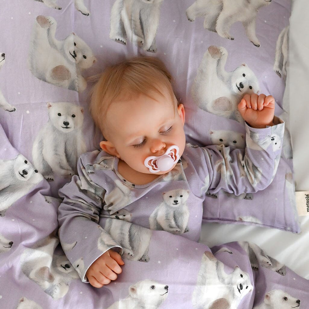 Polar Bears -Pyjama | Icy Lilac Yövaate Under the Same Moon Home