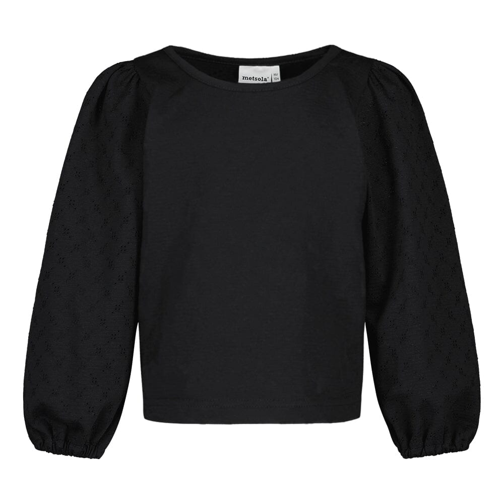 Puff Sleeve Shirt -Paita | Licorice Pitkähihainen paita True Campers