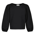 Puff Sleeve Shirt -Paita | Licorice Pitkähihainen paita True Campers