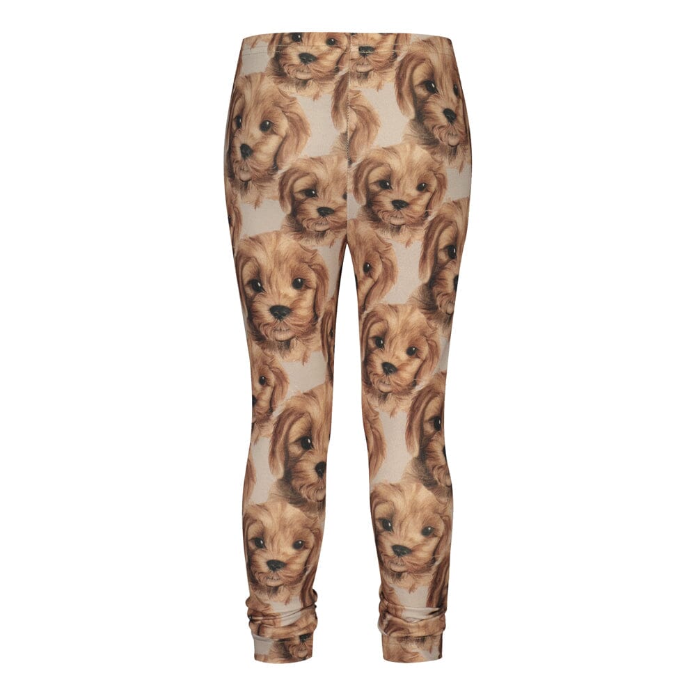 Puppy Leggings | Light Stormy Housut You Make Me Happy