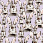 Rib 2X2 Bunny Lily 1M Kangas Kangaskarkelot