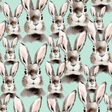 Rib 2X2 Bunny Ocean 1M Kangas Kangaskarkelot