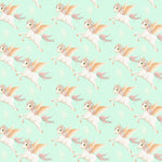 Rib 2X2 Pastel Pony 1M | Light Mintie Kangas Kangaskarkelot