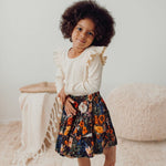 RIB FRILLA SHIRT | CREAMY Paita Made of Dreams