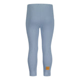 Rib Leggings | Frosty Blue Housut Winter Wonders
