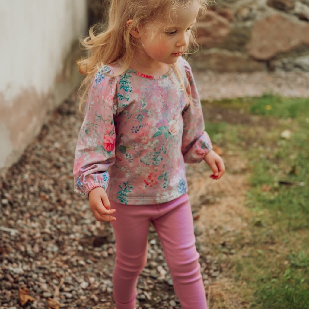 Rib Leggings | Frosty Pink Housut Winter Wonders
