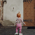 Rib Leggings | Frosty Pink Housut Winter Wonders