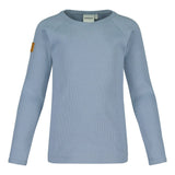 Rib Shirt Ls | Frosty Blue Pitkähihainen paita Winter Wonders
