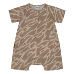 Safari Muslin -Romper | Nougat Haalari/Jumpsuit Dancing In The Sunshine
