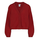 Mohair Short Cardigan | Ruby Red Aikuisten neuletakki Metsola