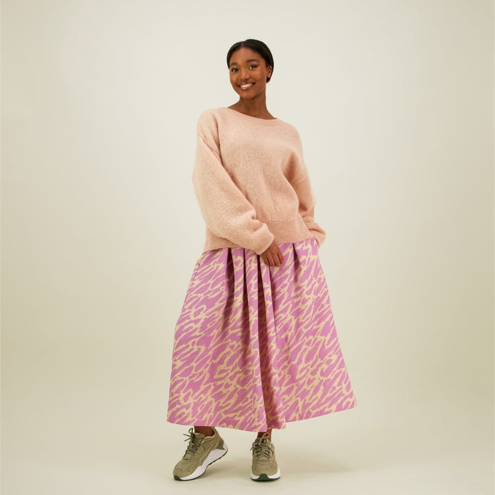 Sophy Pleated Skirt -Hame | Purple Aikuisten hame Can You Hear Me?
