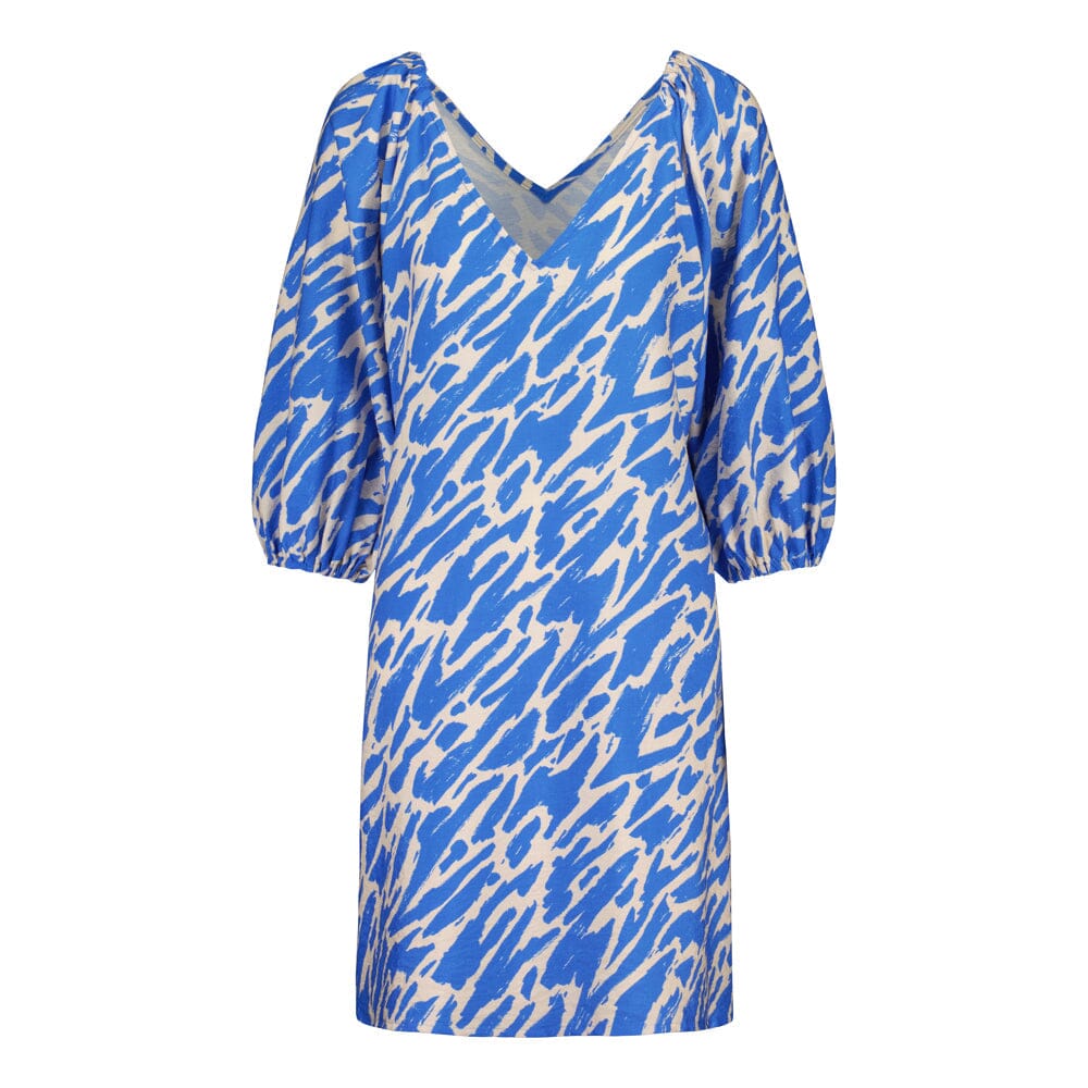 Sophy Volume Sleeve Tunic Dress -Mekko | Electric Aikuisten mekko C'est La Vie!