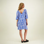 Sophy Volume Sleeve Tunic Dress -Mekko | Electric Aikuisten mekko C'est La Vie!