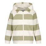 STRIPED POCKET HOODIE | MILKY PEAR - VANILLA Paita Wonders of Life