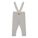 Striped Rib Brace Pants -Henkselihousut | Cloudy/Vanilla Housut Under the Same Moon