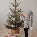 Striped Rib -Paita | Cloudy/Vanilla Pitkähihainen paita Under the Same Moon