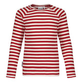 Striped Rib -Paita | Poppy / Vanilla Pitkähihainen paita Metsola