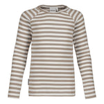 Striped Rib -Paita | Stormy / Vanilla Pitkähihainen paita Metsola