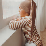 STRIPED RIB SHIRT | MUDDY BOOTS/CREAMY Paita Made of Dreams