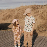 Sunday Cruiser -T-Paita | Light Sand Lyhythihainen paita Weekend Vibes