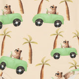 Sunday Cruiser -T-Paita | Light Sand Lyhythihainen paita Weekend Vibes