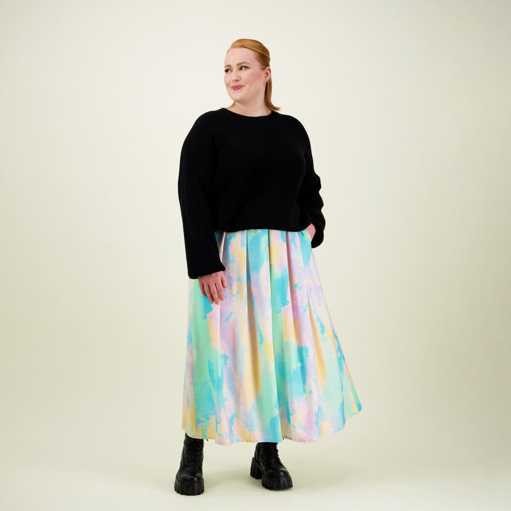 Sunset Pleated Skirt -Hame Aikuisten hame More Love