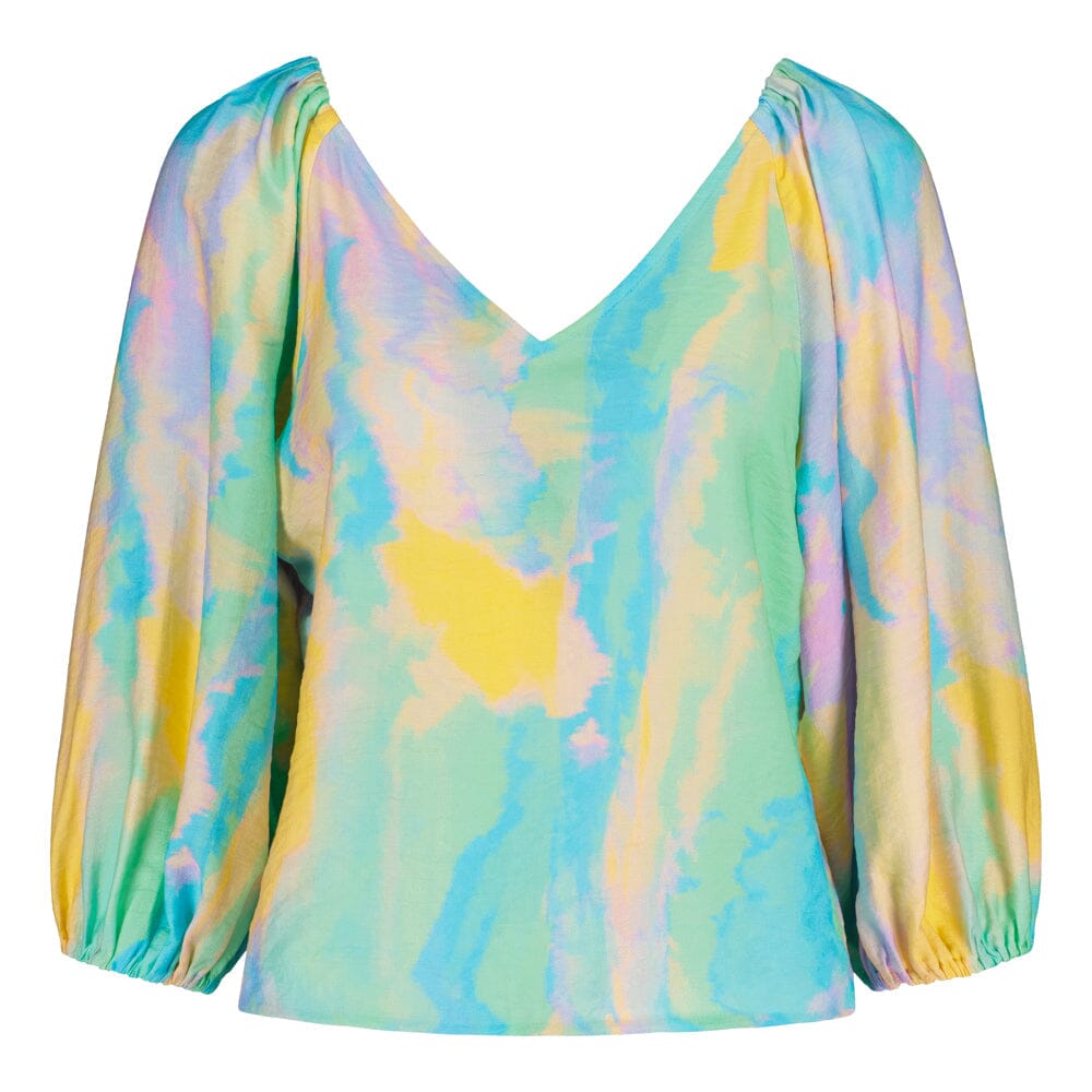 Sunset Volume Sleeve Blouse -Paita Aikuisten mekko More Love