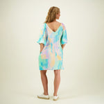 Sunset Volume Sleeve Tunic Dress -Mekko Aikuisten mekko More Love