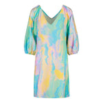 Sunset Volume Sleeve Tunic Dress -Mekko Aikuisten mekko More Love