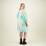 Sunset Volume Sleeve Tunic Dress -Mekko Aikuisten mekko More Love