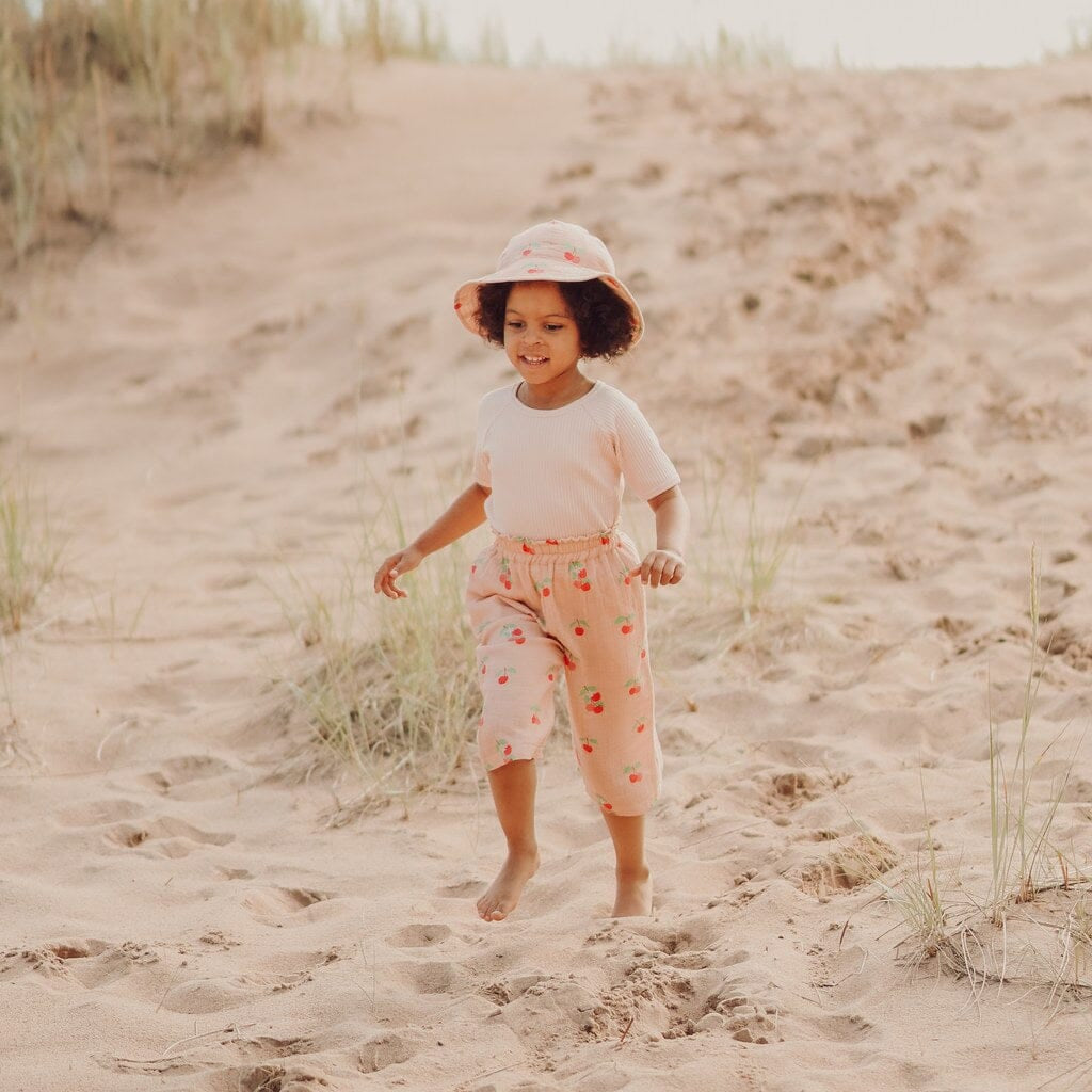 SWEET CHERRIES MUSLIN CULOTTES | SPARKLE Housut Beach Party