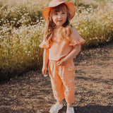 Sweet Daisy Muslin -Kesähattu | Peachy Hattu Dancing In The Sunshine