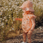 Sweet Daisy Muslin -Kesähattu | Peachy Hattu Dancing In The Sunshine