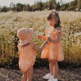 Sweet Daisy Muslin -Mekko | Peachy Mekko Dancing In The Sunshine