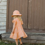 Sweet Daisy Muslin -Mekko | Peachy Mekko Dancing In The Sunshine