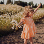 Sweet Daisy Muslin -Mekko | Peachy Mekko Dancing In The Sunshine
