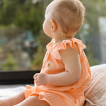 Sweet Daisy Muslin Romper | Peachy Body Dancing In The Sunshine