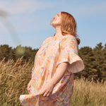 TAHITI FRILL DRESS -MEKKO Aikuisten mekko Beach Party Women