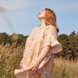 TAHITI FRILL DRESS -MEKKO Aikuisten mekko Beach Party Women