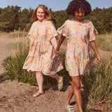 TAHITI FRILL DRESS -MEKKO Aikuisten mekko Beach Party Women