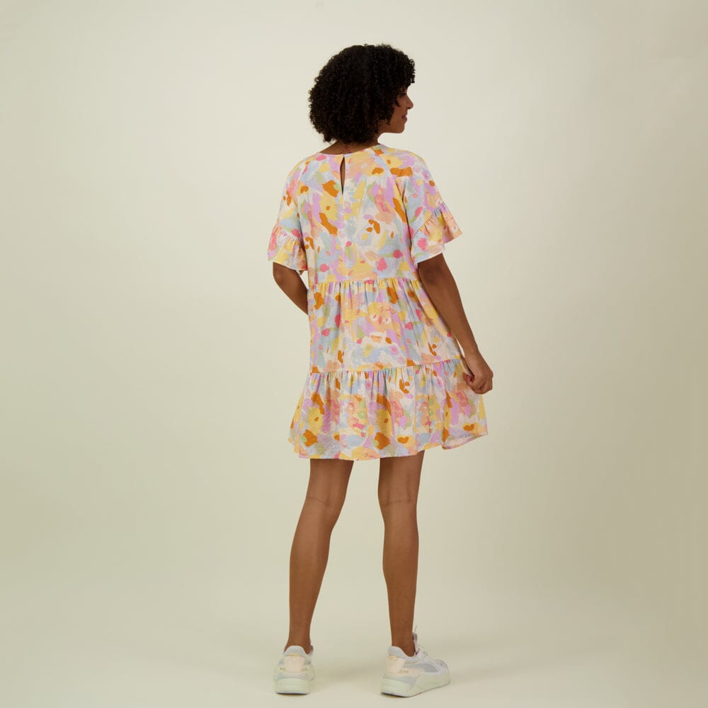 TAHITI FRILL DRESS -MEKKO Aikuisten mekko Beach Party Women