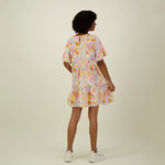 TAHITI FRILL DRESS -MEKKO Aikuisten mekko Beach Party Women