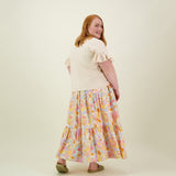 TAHITI TIERED SKIRT -HAME Aikuisten mekko Beach Party Women