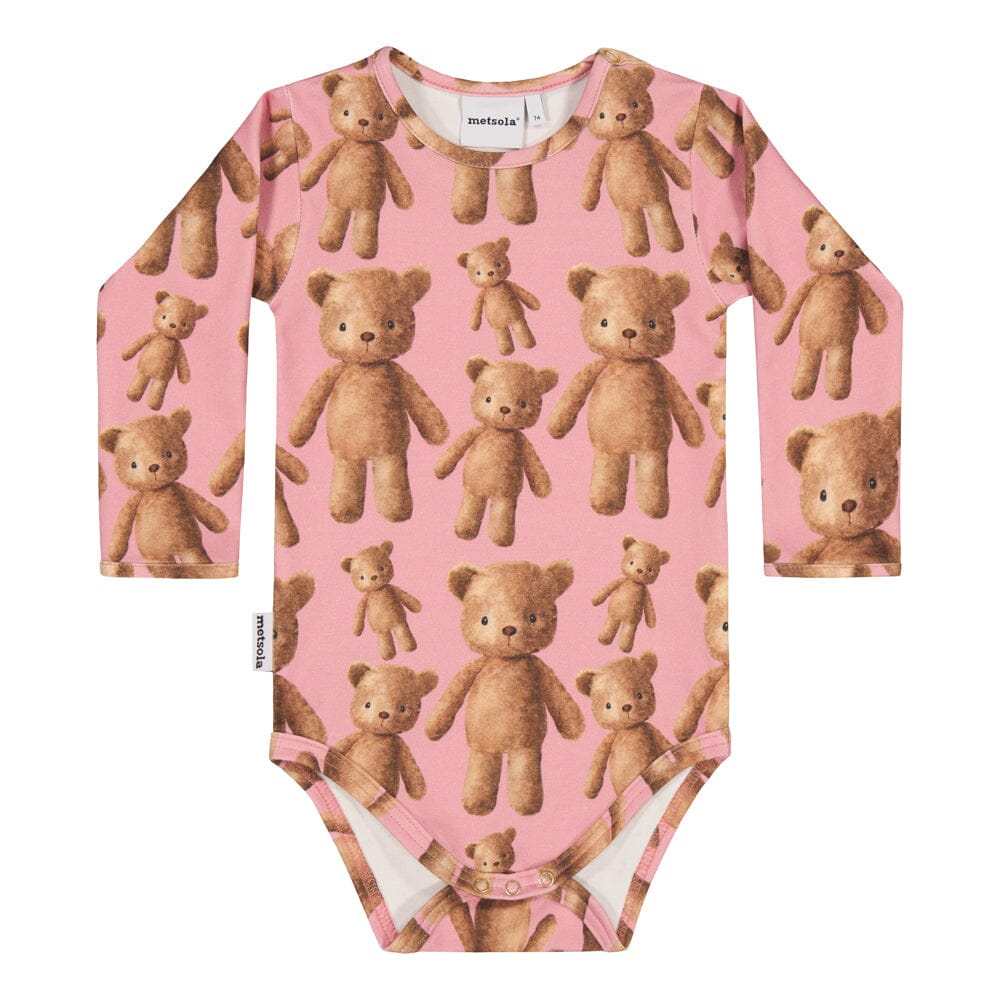 Teddy Bear Body Ls | Warm Pink Body You Make Me Happy
