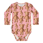 Teddy Bear Body Ls | Warm Pink Body You Make Me Happy