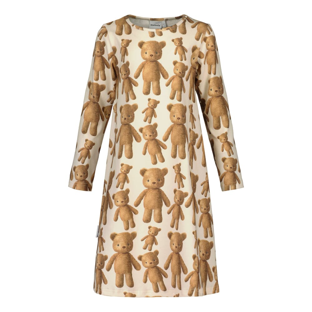 TEDDY BEAR CREAMY NIGHT DRESS -YÖMEKKO Yövaatteet Best times