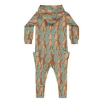 Teddy Bear Jumpsuit | Spruce Green Haalari / Jumpsuit You Make Me Happy